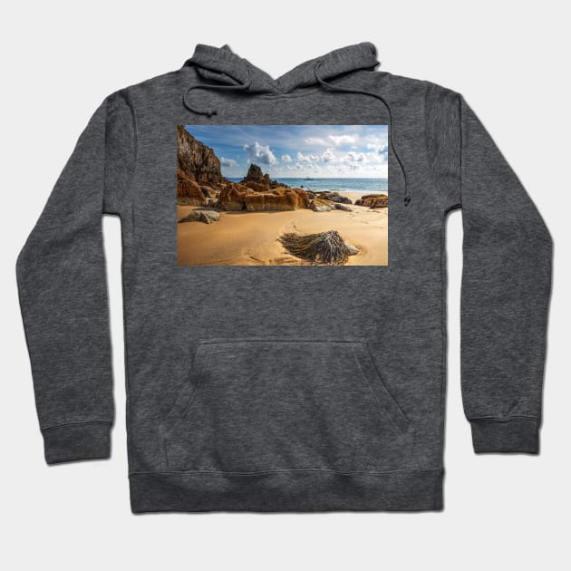 Barafundle Bay Beach Rocks, Pembrokeshire, Wales Hoodie by tommysphotos